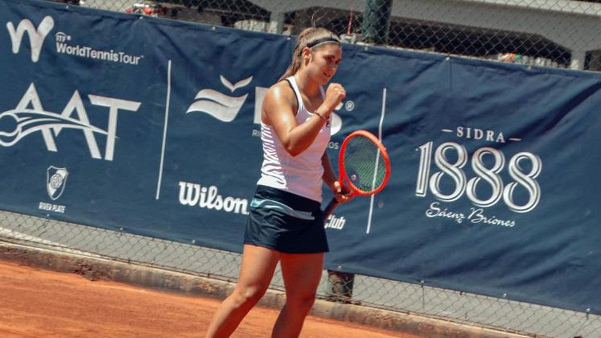 Nuevo triunfo de Julia Riera en Colombia: avanzó a los cuartos de final