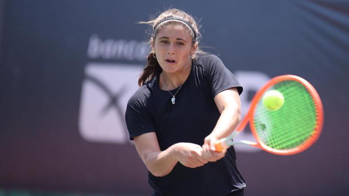 Julia Riera arrancó con un triunfo en el torneo W25 de Guayaquil