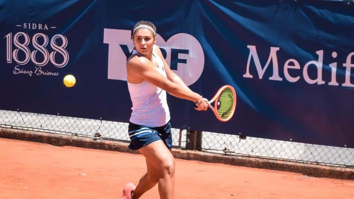Julia Riera avanzó a la final del W25 de Buenos Aires con otra sólida actuación