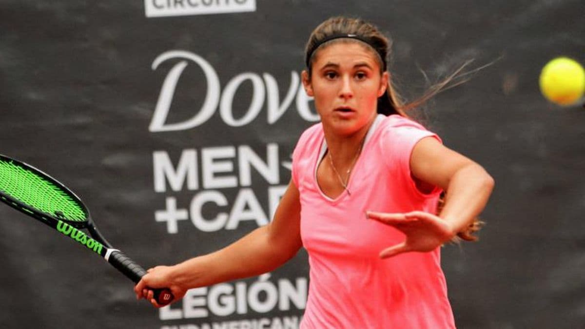 Julia Riera alcanzó su primera final en Antalya y este domingo irá por el título