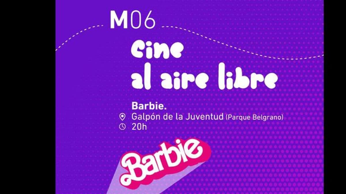 Semana de la Mujer: hoy se proyectará la película Barbie