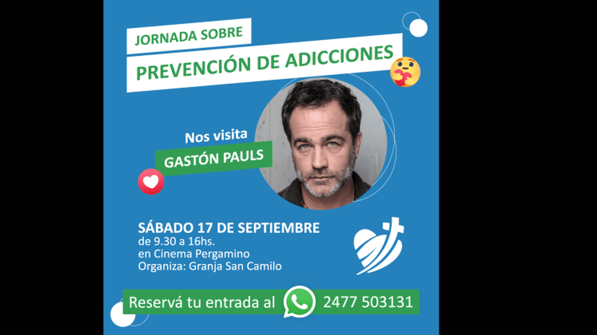 Hoy habrá una charla sobre prevención de adicciones