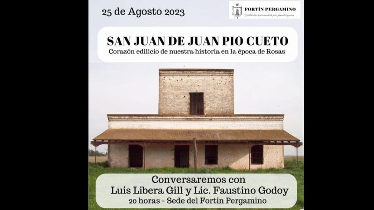 San Juan de Juan Pío Cueto, corazón edilicio de nuestra historia en la época de Rosas