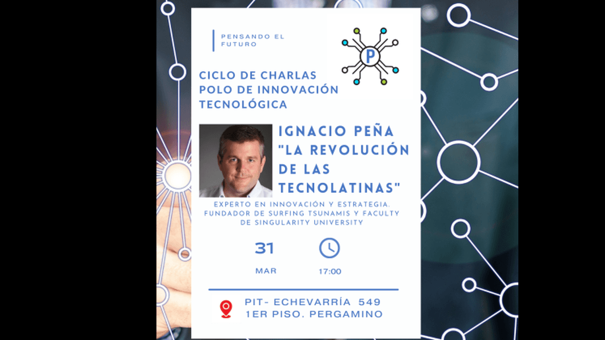 Ignacio Peña disertará sobre la "Revolución de las Tecnolatinas"