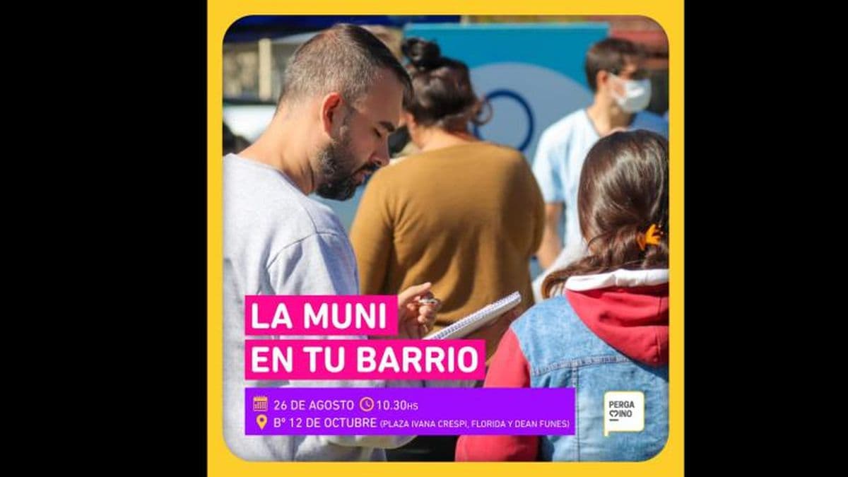 La Muni en tu Barrio llega al 12 de Octubre
