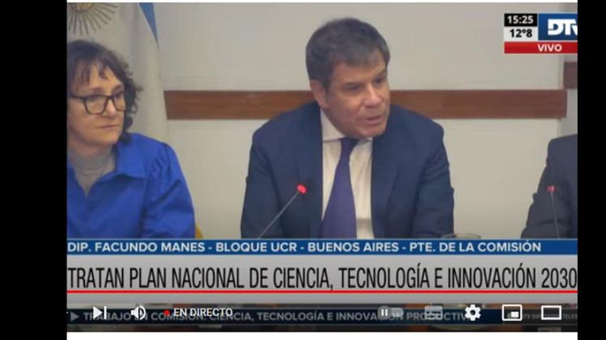 Diputados trata el Plan Nacional de Ciencia, Tecnología e Innovación 2030