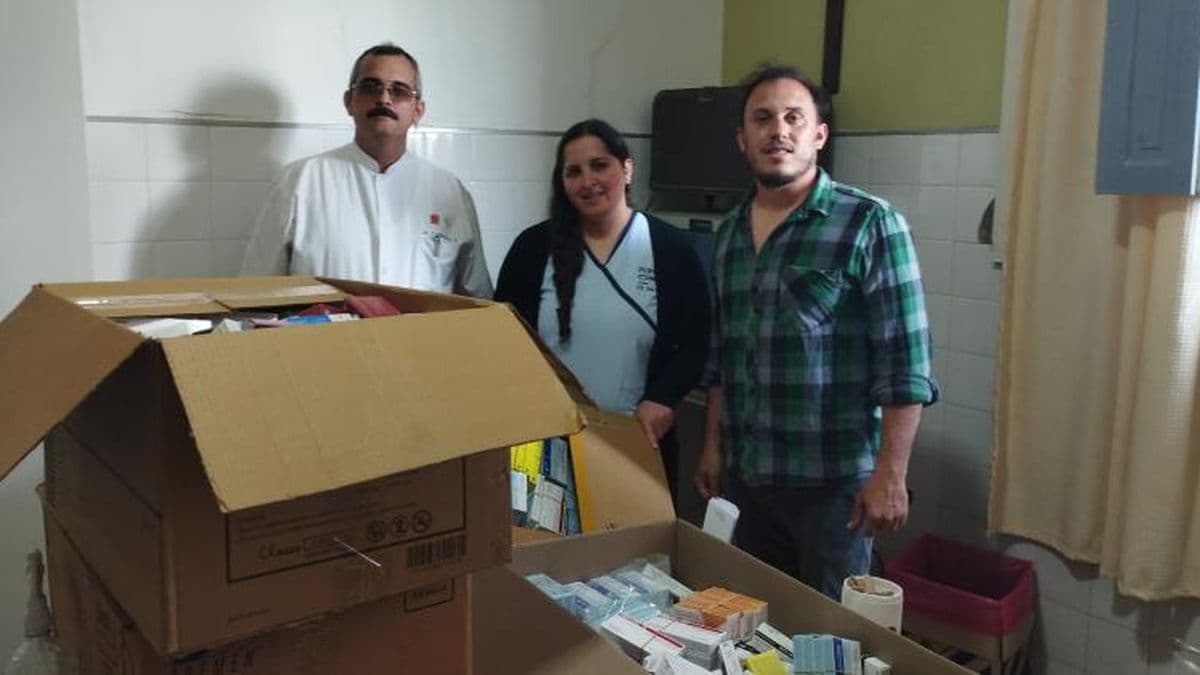 Rotary Club Pergamino hizo una importante donación de medicamentos