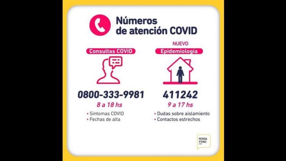 Nueva línea telefónica de atención en el marco de la contingencia Covid-19