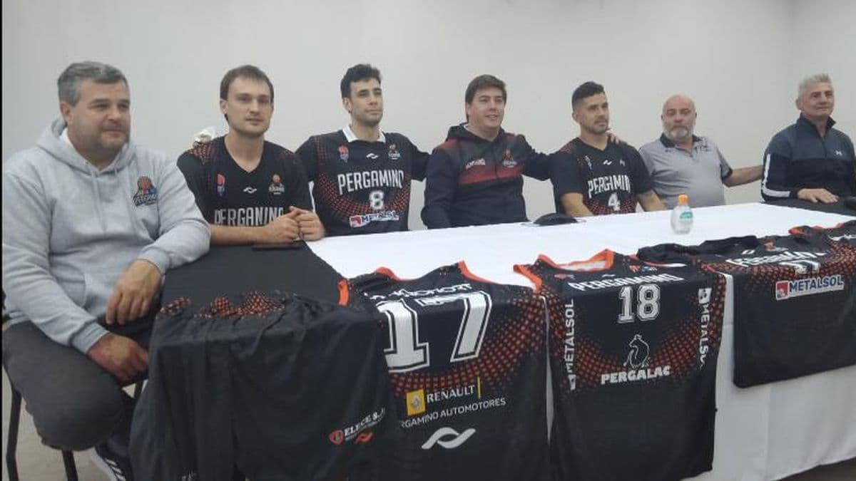 Presentaron el plantel y los primeros refuerzos de Pergamino Básquet
