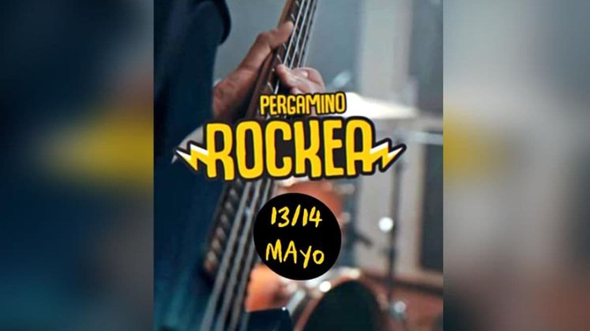 Este mes será "Pergamino Rockea"