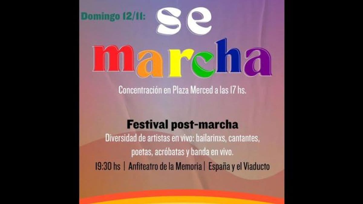 Todo listo para la realización de la Marcha del Orgullo en Pergamino