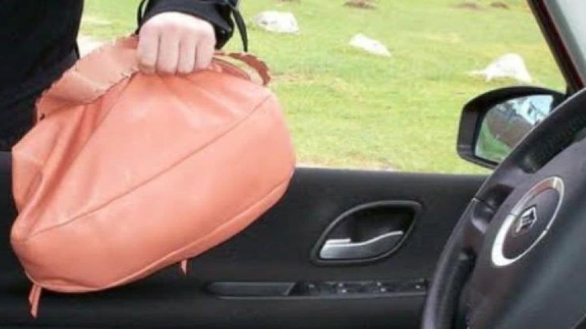 Dejó el auto abierto y le robaron la cartera