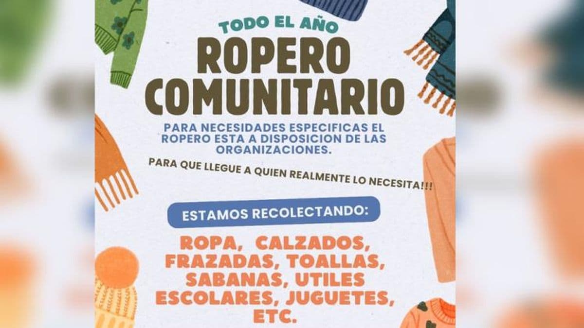 El Foro Pergamino "Infancia Robada" insta a colaborar con el "Ropero comunitario"