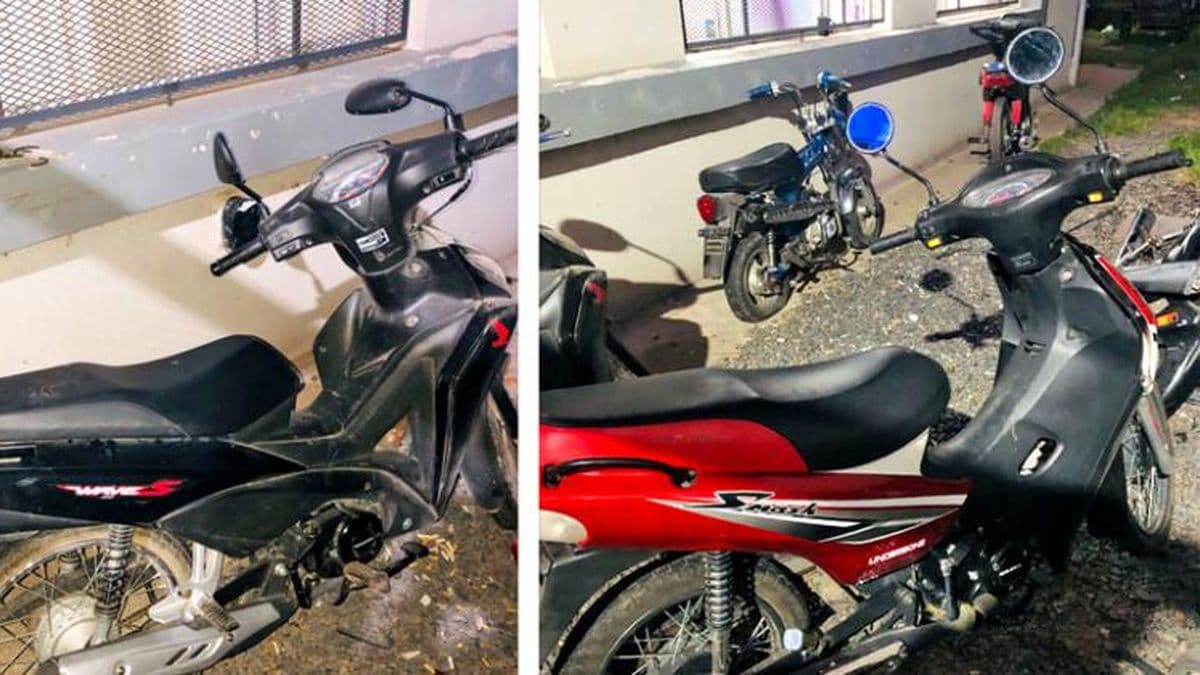 Robaron una moto y fue recuperada por la Policía tras una persecución