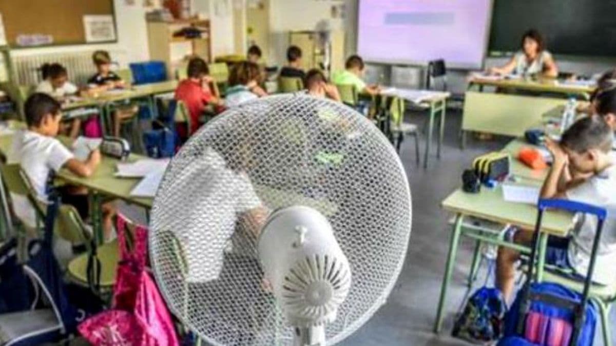 Provincia anuncia inversión en escuelas ante la ola de calor que esperan en los meses próximos