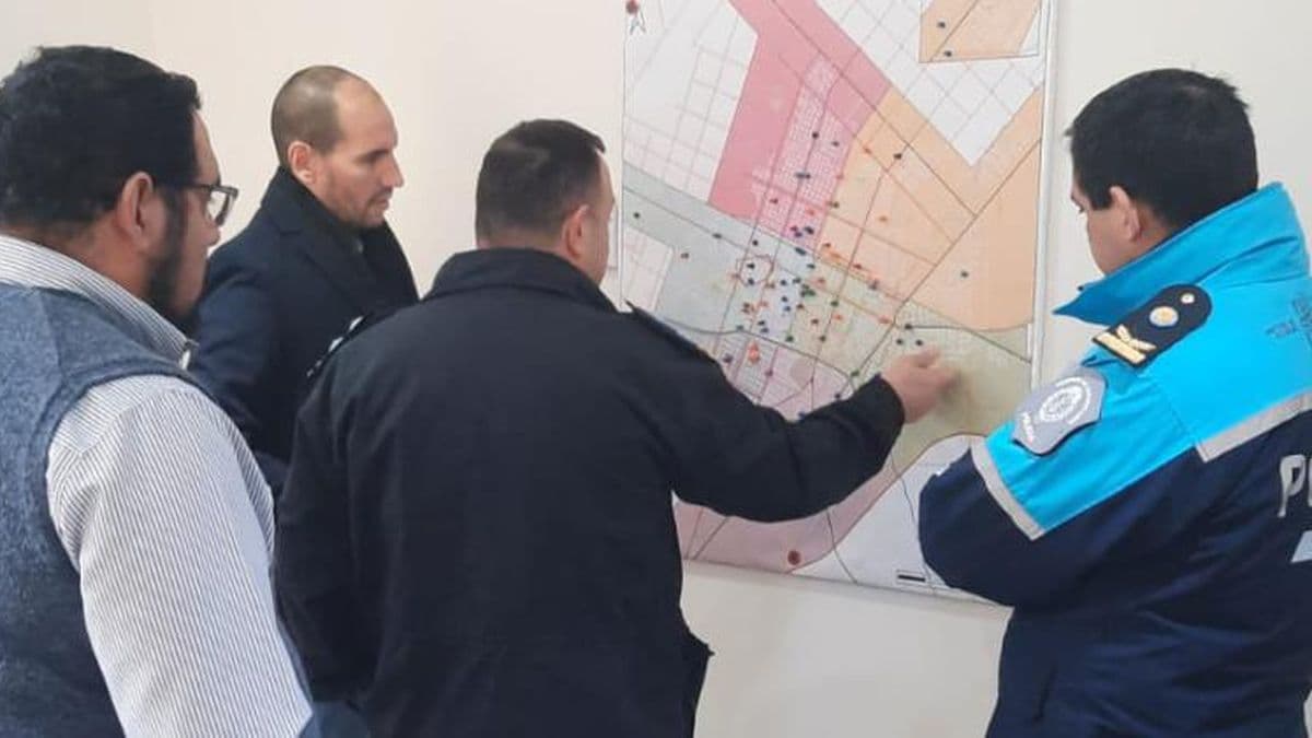 Ignacio Doddi y Mario Demaestri analizaron el mapa del delito en Pergamino