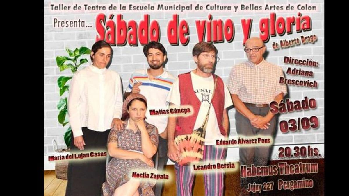 "Obras en gira": el teatro de la región en Pergamino