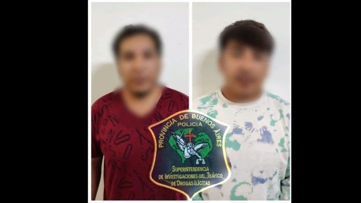 Aprehendieron a dos hermanos por venta de drogas en el barrio Kennedy