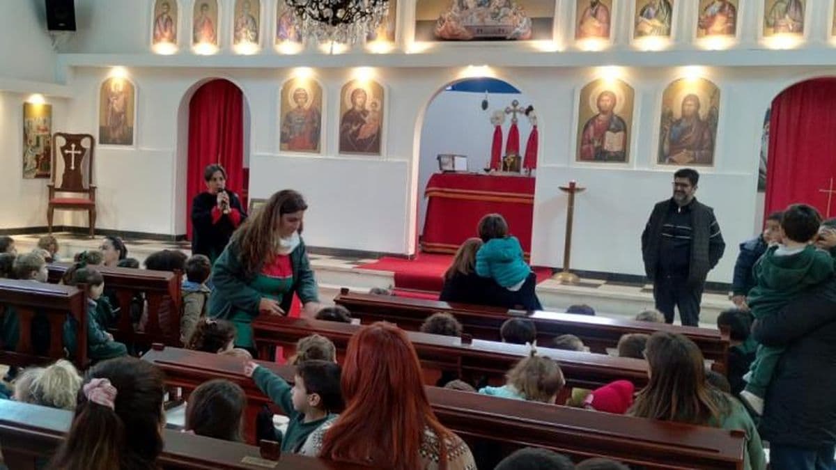 San Jorge: emotiva despedida de la comunidad al padre Víctor