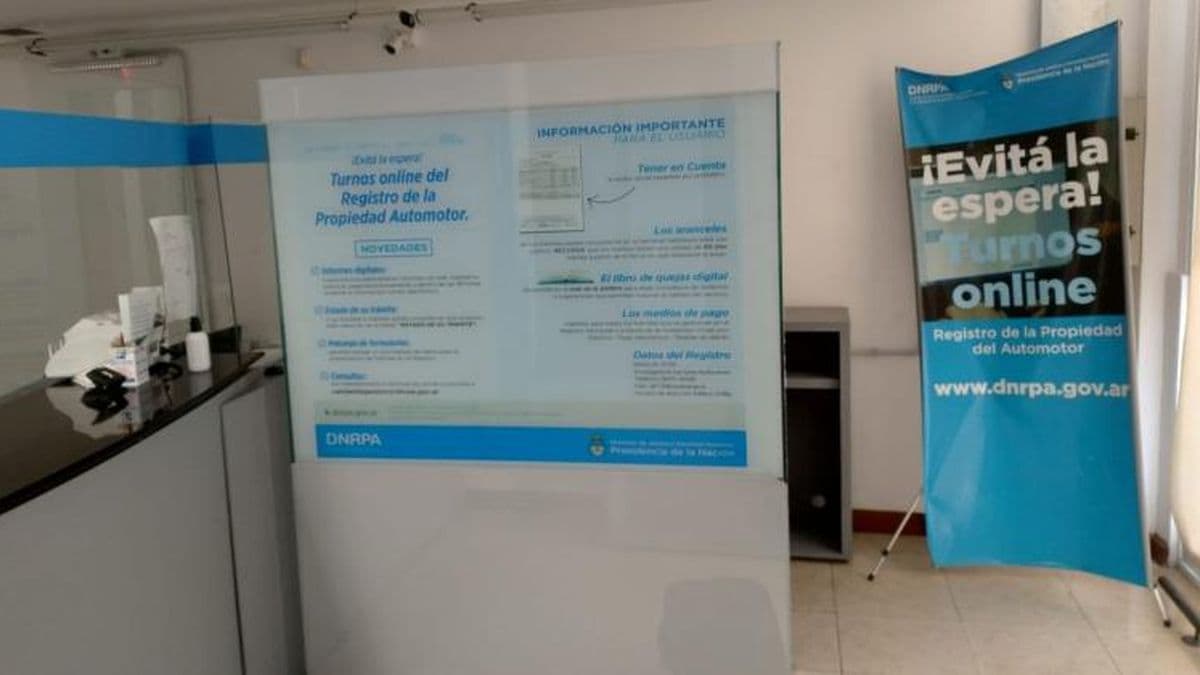 En Pergamino, los Registros del Automotor funcionan con normalidad