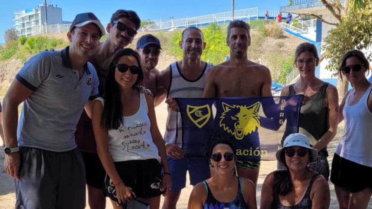 Aguas abiertas: nadadores pergaminenses compitieron en Ramallo