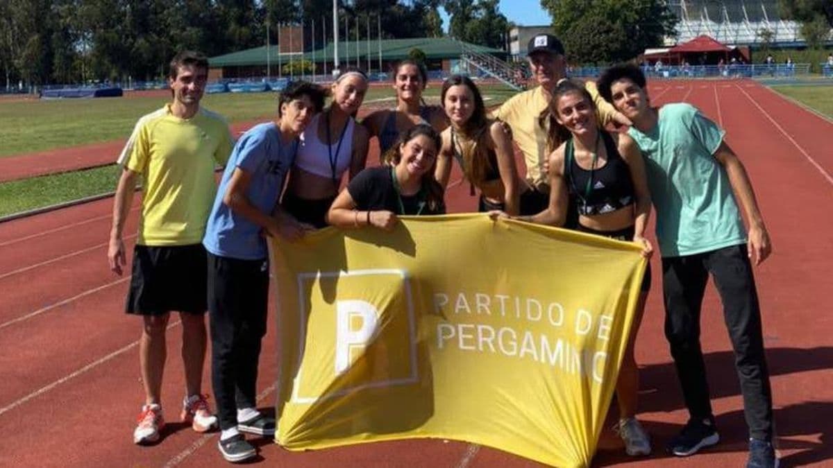 Pergamino pisó fuerte en el Campeonato Provincial U20 de atletismo en Mar del Plata