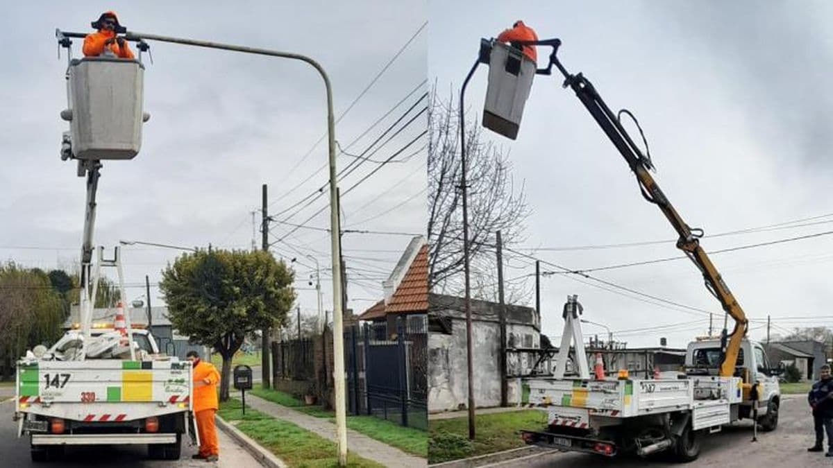 Suman luces LED en distintos barrios y localidades del Partido