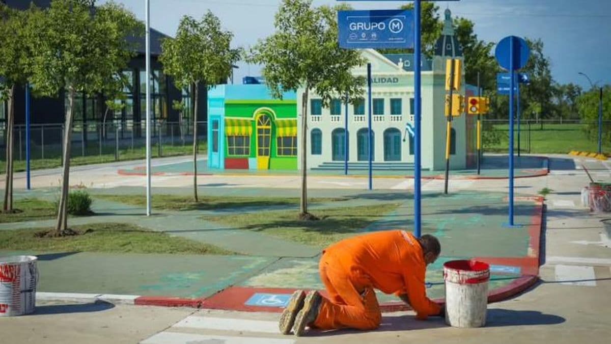 Reacondicionamiento en el Parque de Educación Vial