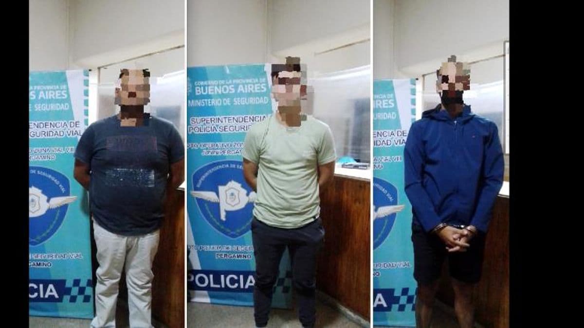 Pergaminenses detenidos con una gran cantidad de marihuana