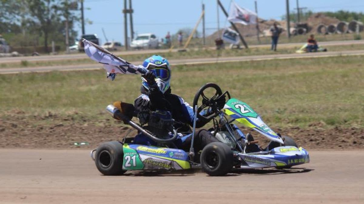 Karting: Lucas Cejas se quedó con el campeonato en la categoría 150cc. Junior