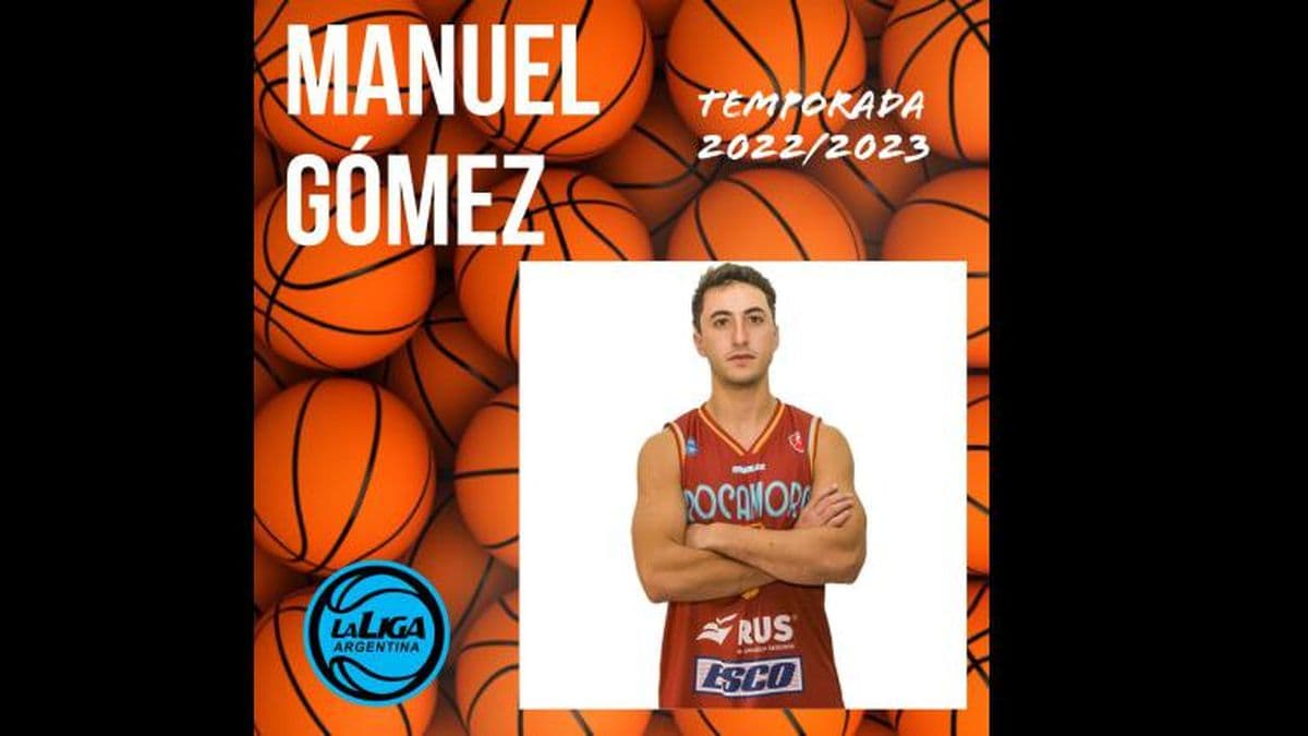 Pergamino Básquet incorporó al entrerriano Manuel Gómez