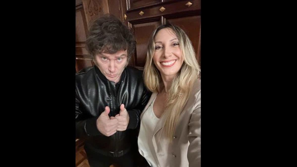 Milei recibió en la Rosada a Espert y a una operadora de bolsa e influencer