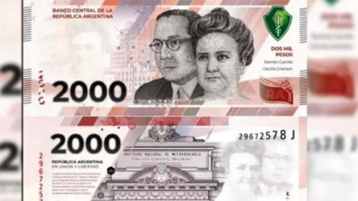 Cuándo comenzarán a circular los billetes de $2.000