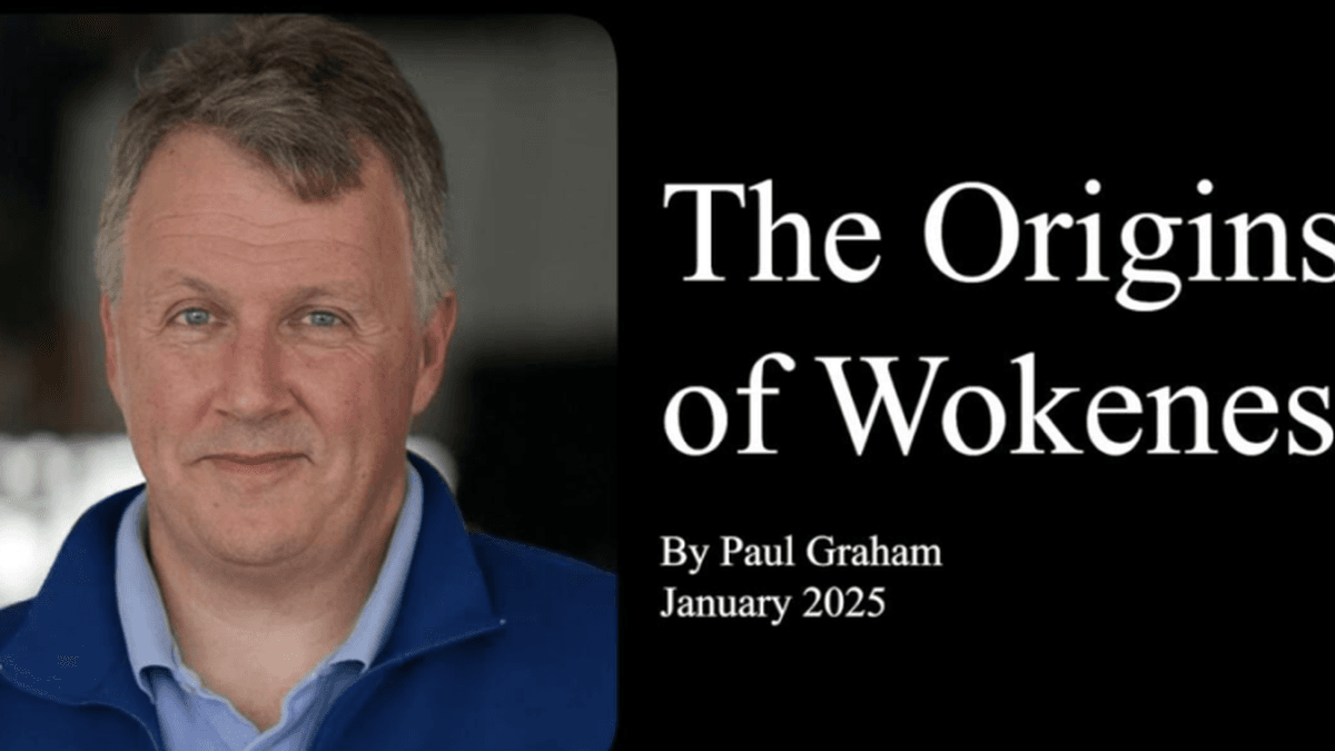 El ensayo de Paul Graham sobre el origen y evolución del "wokeness"