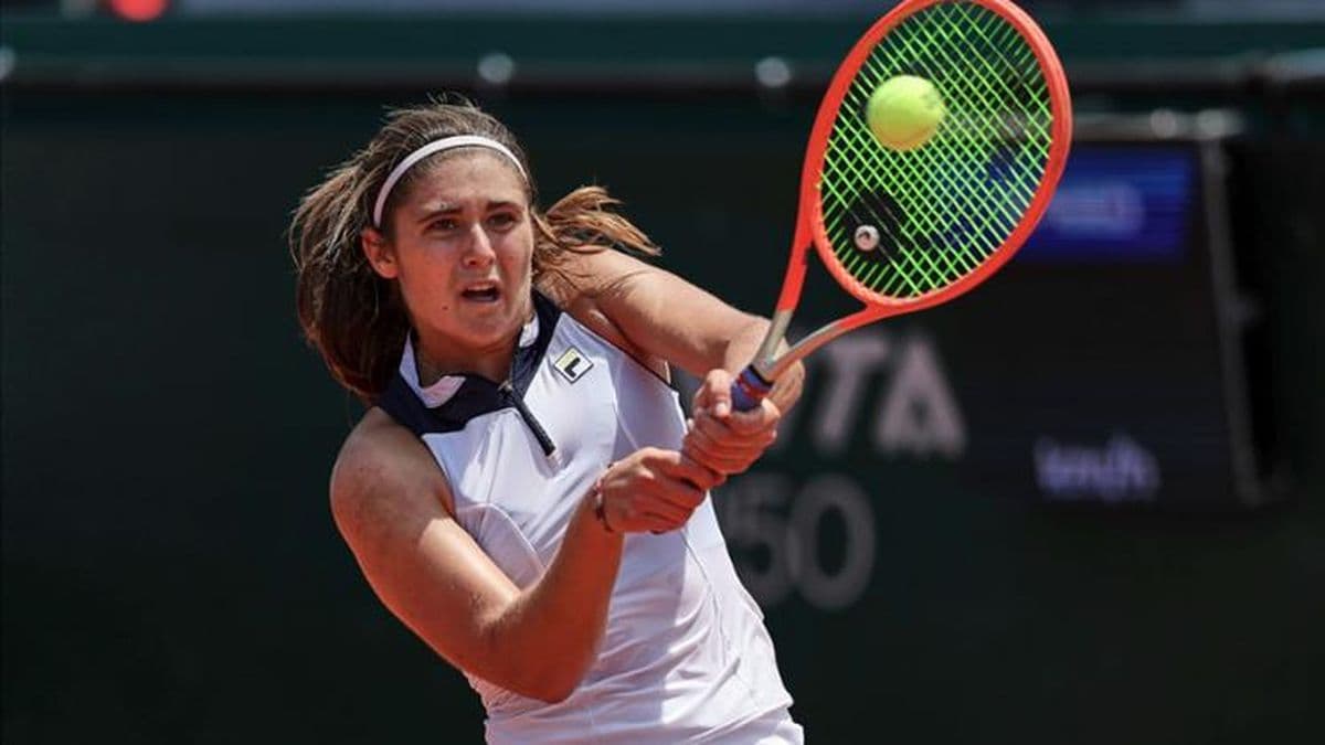 Julia Riera volvió a ganar en Brescia y ya se metió en los cuartos de final
