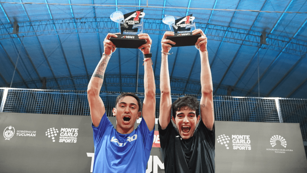 Juani De Pascual campeón en Tucumán tras una gran remontada junto a Ramiro Pereyra