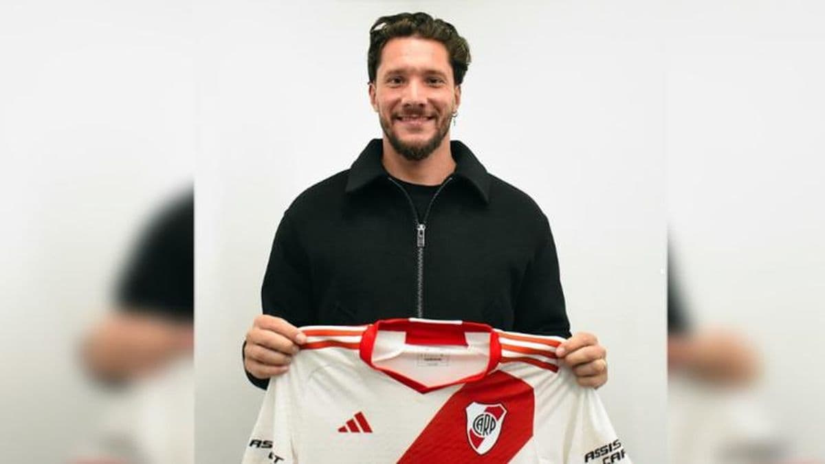El pergaminense Jeremías Ledesma fue presentado como refuerzo de River Plate