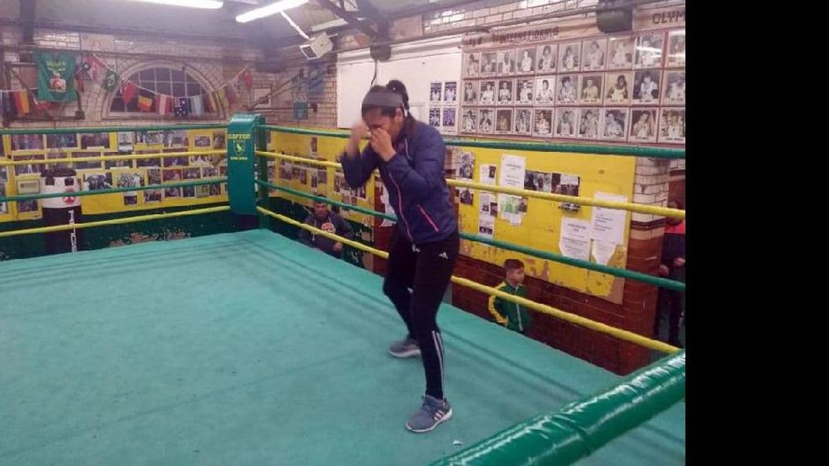 Anahí Sánchez arribó a Londres y entrenó en un mítico gimnasio