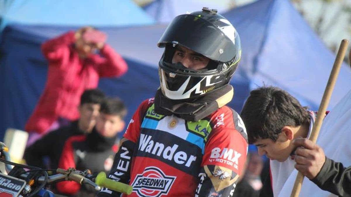 Santiago Arangio correrá el sábado la primera fecha del Campeonato Mundial de Flat Track