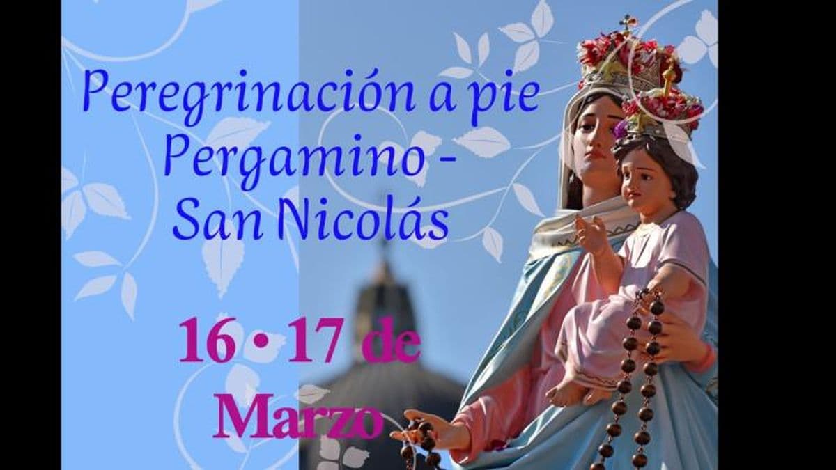 Este fin de semana será la Peregrinación Pergamino-San Nicolás