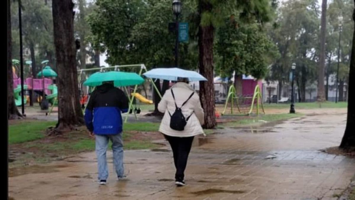 Frío y temporal: se pronostica lluvia hasta el martes en Pergamino