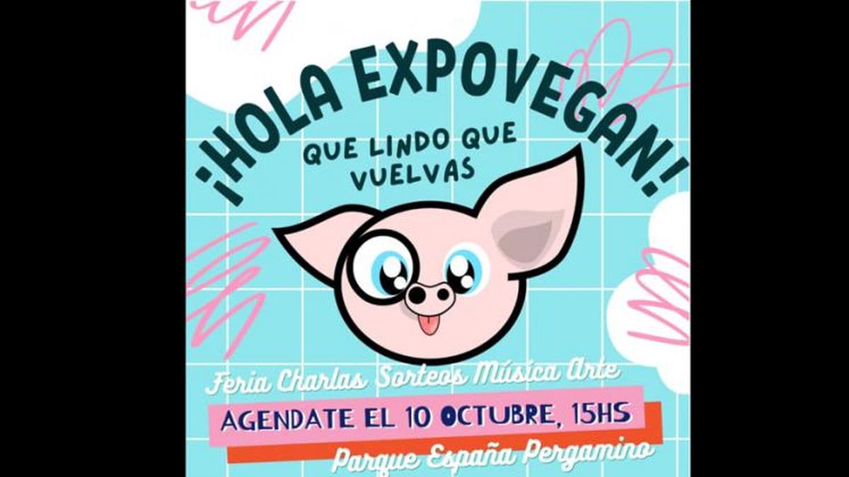 Este domingo se realiza una nueva edición de ExpoVegan