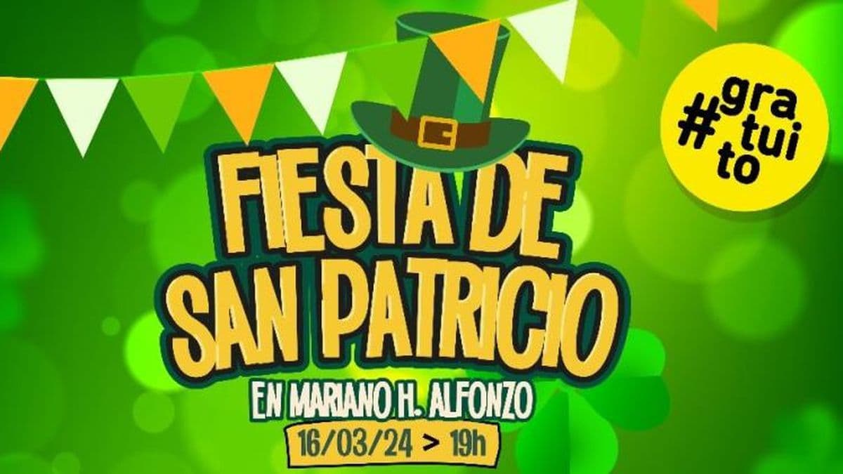 Alfonzo se prepara para celebrar a su patrono, San Patricio
