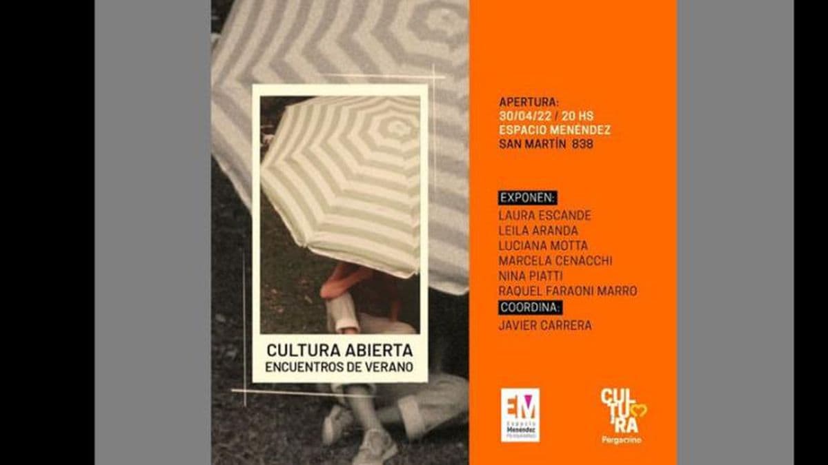 "Encuentros de Verano" llega hoy a Espacio Menéndez