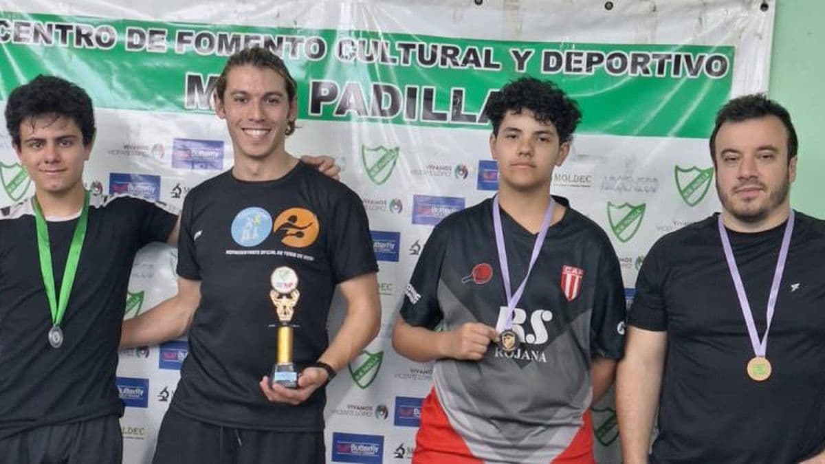 Tenis de mesa: las últimas actuaciones de pergaminenses y torneo el sábado en el Parque Belgrano