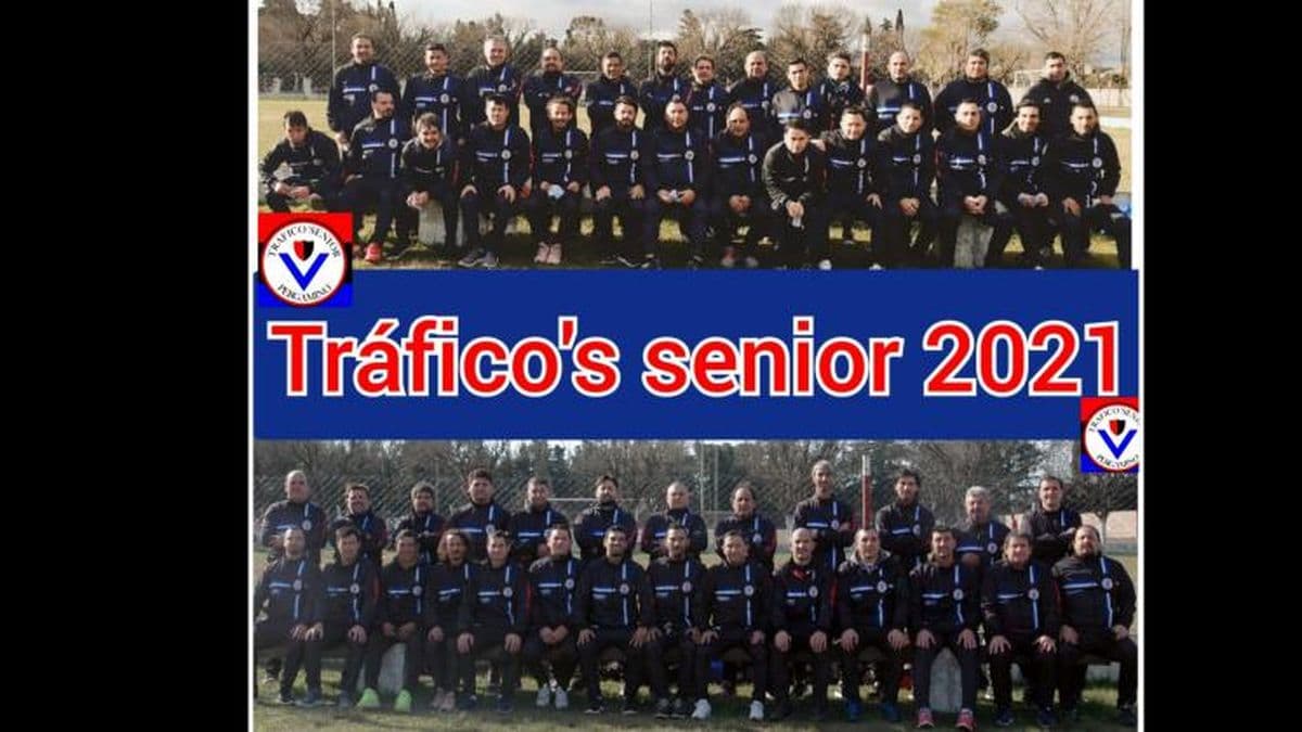 El equipo Senior de Tráfico's ante la Selección Argentina