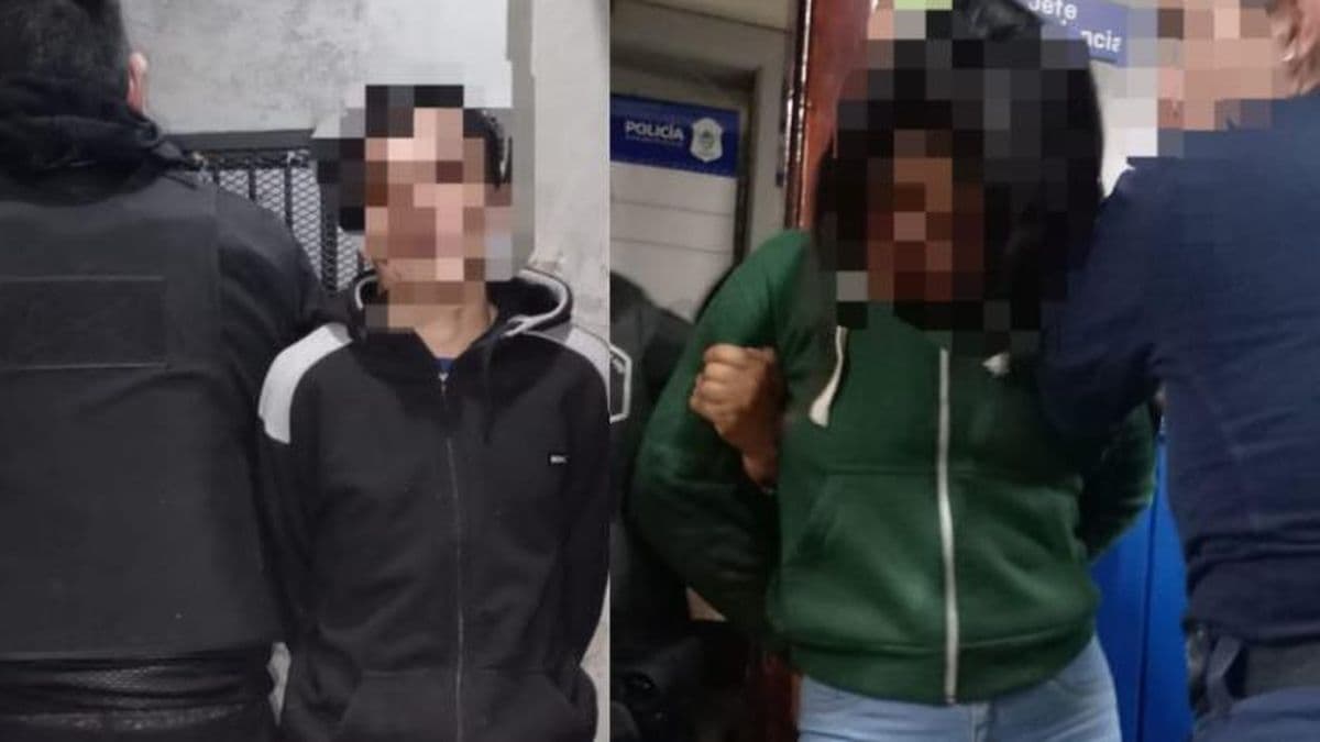 Una persecución policial terminó con dos ladrones detenidos tras chocar el auto robado