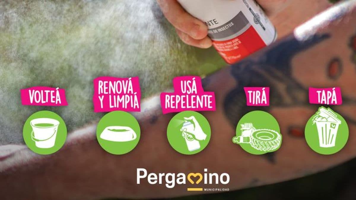 Tras el caso positivo de dengue, Salud recuerda las medidas preventivas