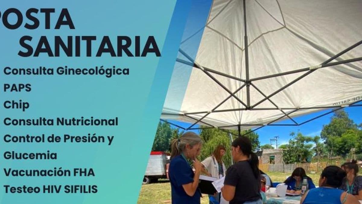 La "Posta Sanitaria" llegará al barrio Cueto