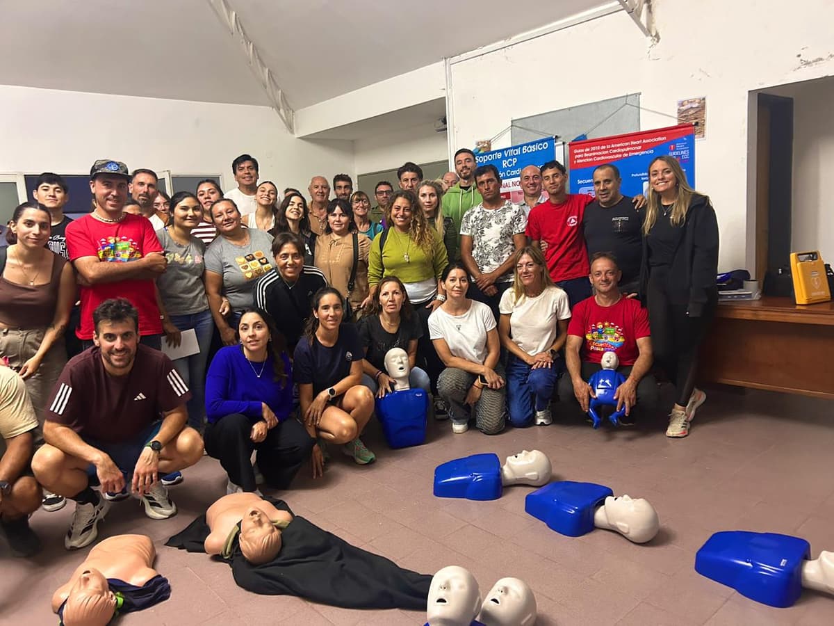 Siguen las capacitaciones en RCP